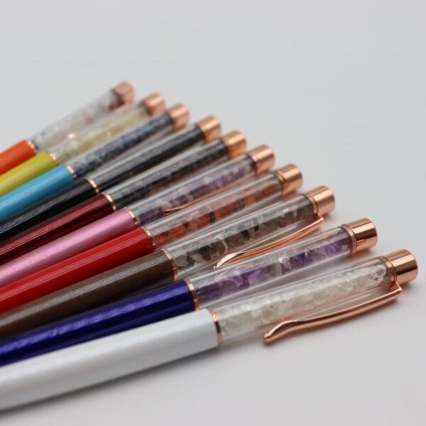 Crystal chips pens